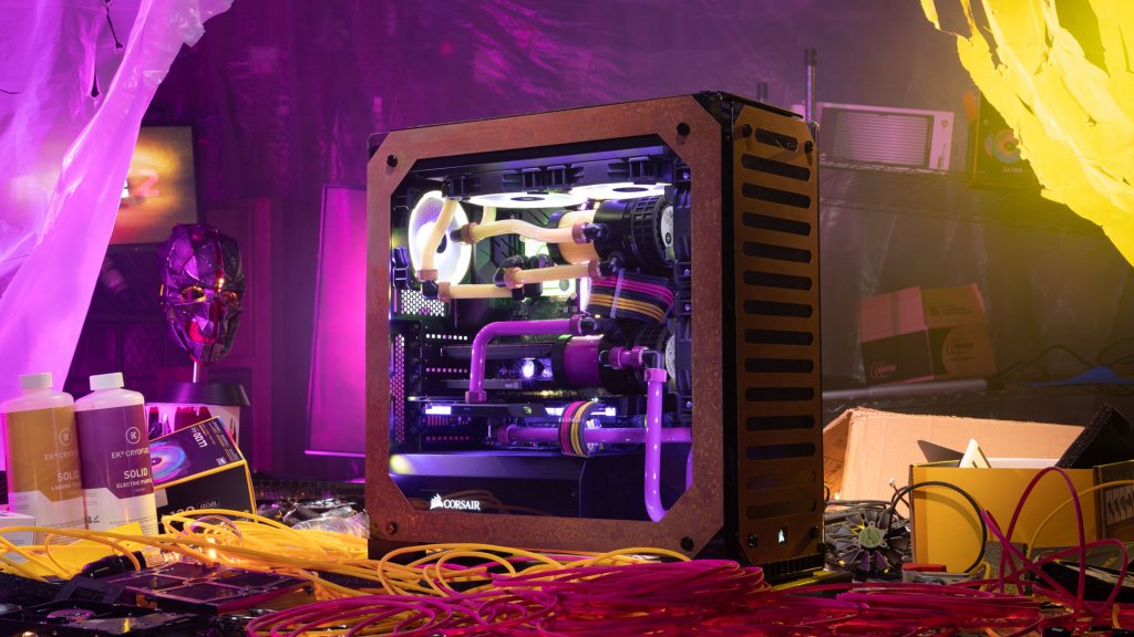Neon Apocalypse build wallpaper