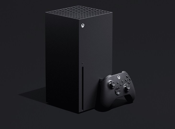 Xbox Series X Angled View