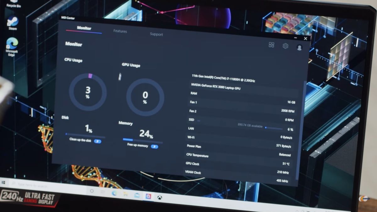 Desktop Caliber Gaming Meets Laptop Portability