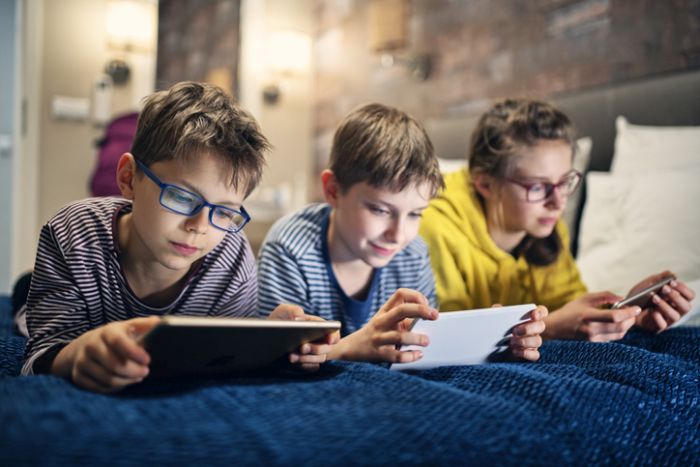 Kids are spending more time on screens
