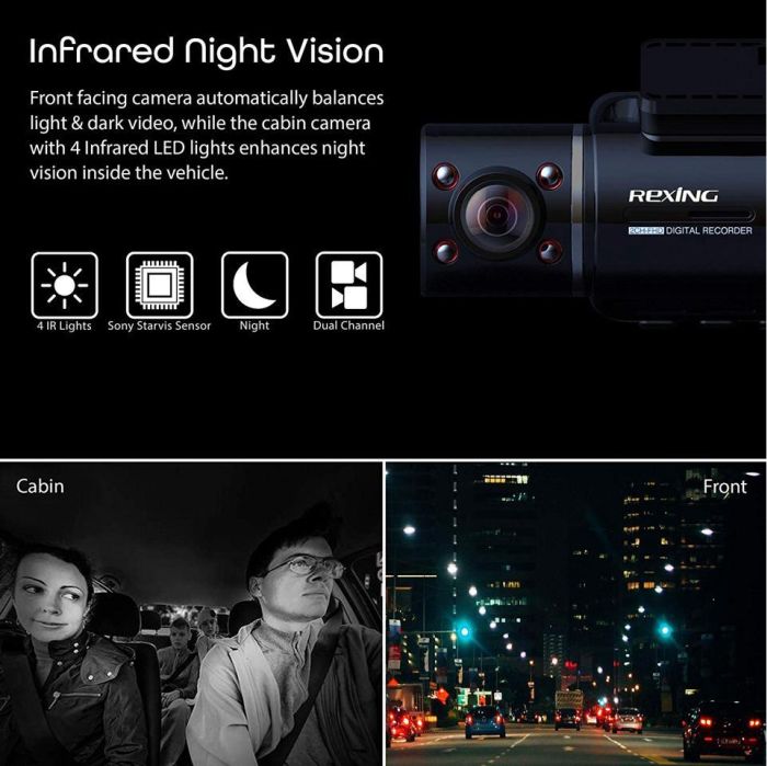 Rexing night vision