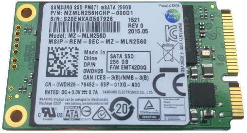 SAMSUNG 256 GB SSD