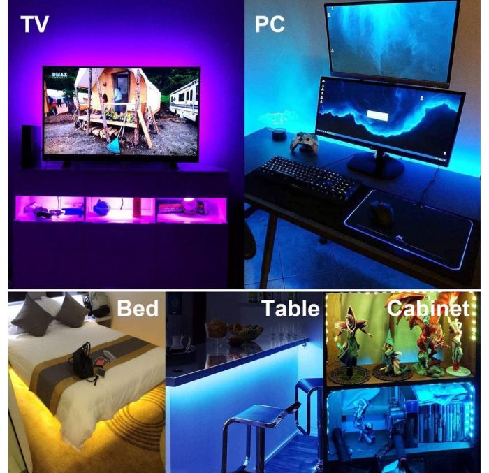 Bias lighting examples