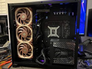 Seasonic Prime PSU installed in a custom build