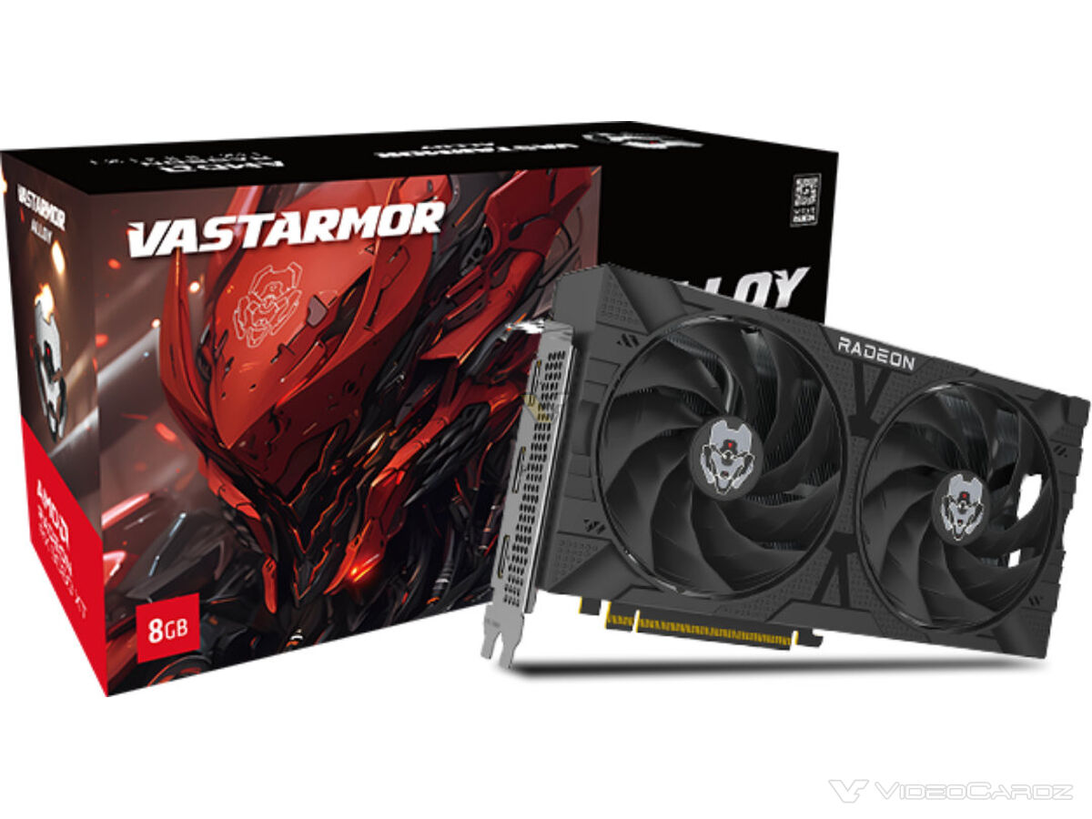 Brace Yourselves: VASTARMOR Unleashes Four Radeon RX 9060 XT Graphics Cards