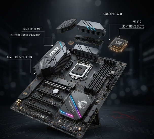 MEG X870E GODLIKE X EDITION