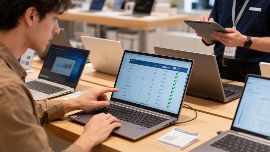 Professional Examining Laptop Specifications