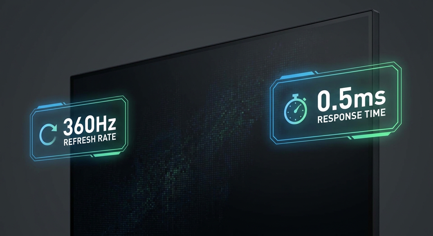 Gaming monitor specs refresh rate and response time explained