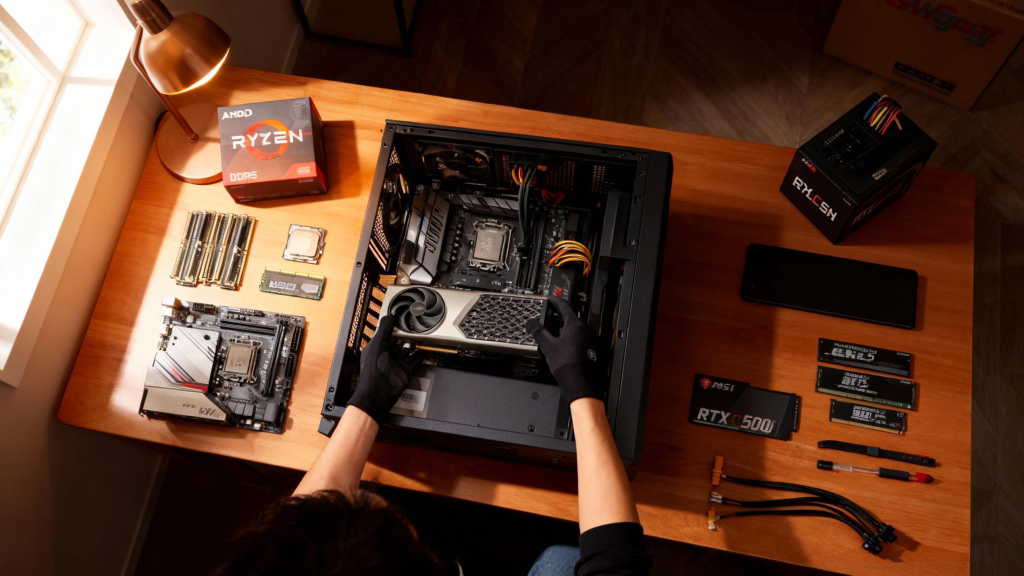 Complete System Build Assembly Scene