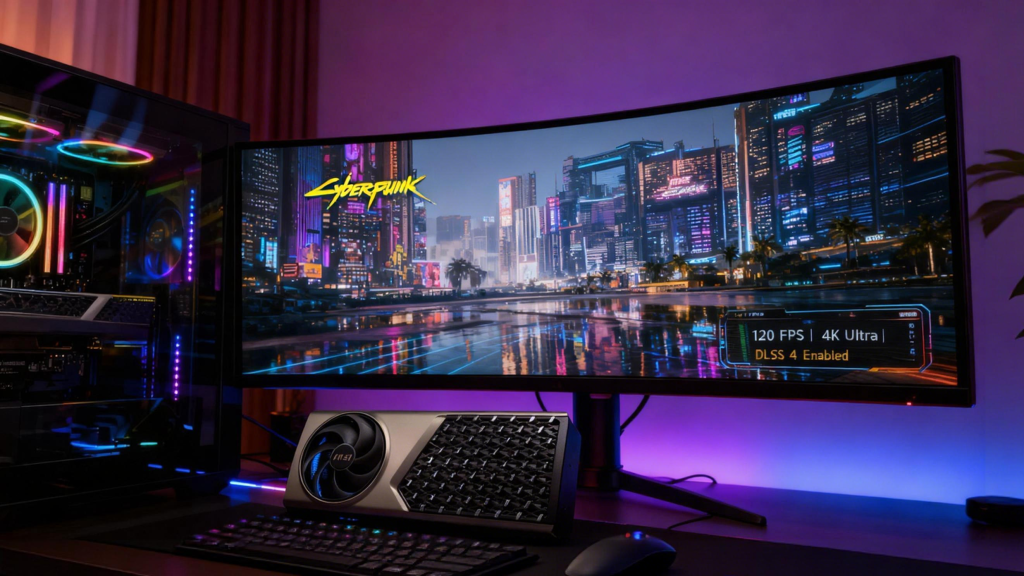 4K Gaming Immersive Scene