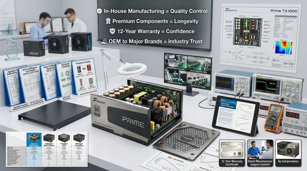 Seasonic Engineering Excellence