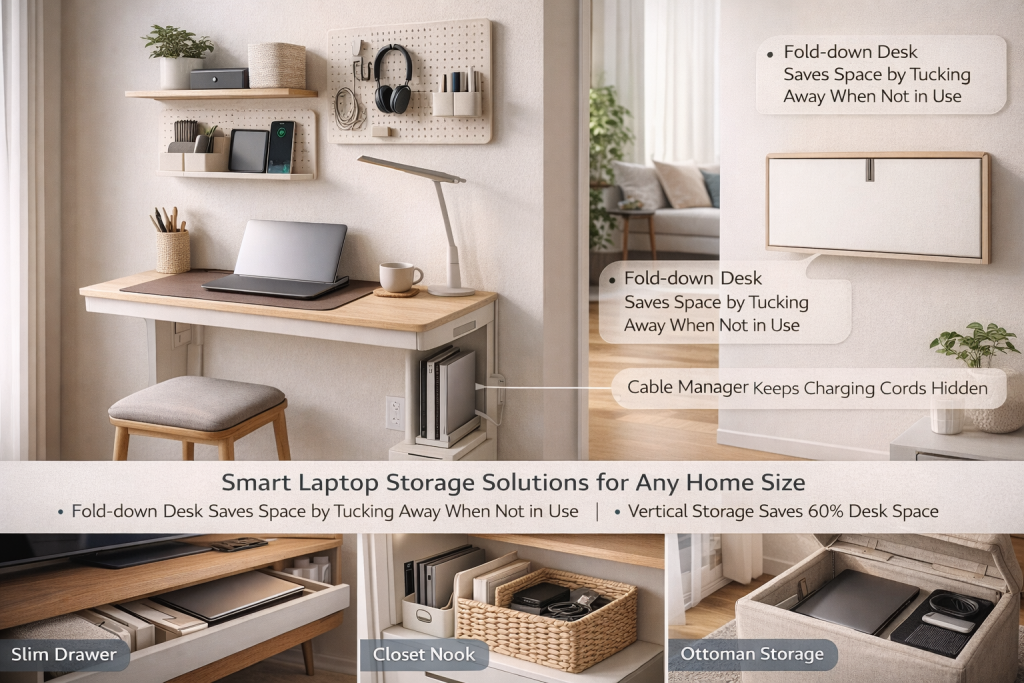Smart Solutions - Laptop Storage and Space Optimization