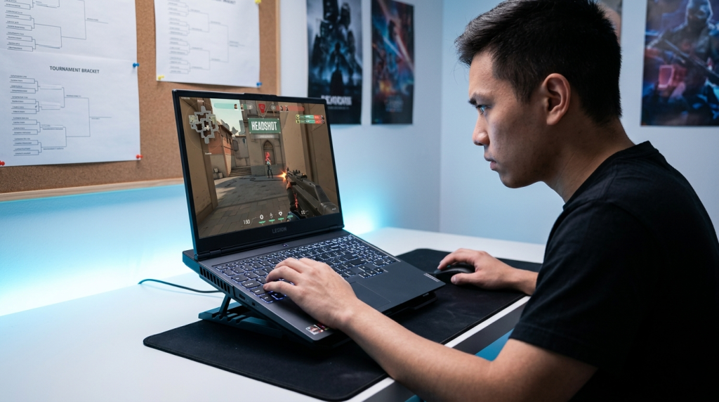 Competitive Esports Gaming Session in Action