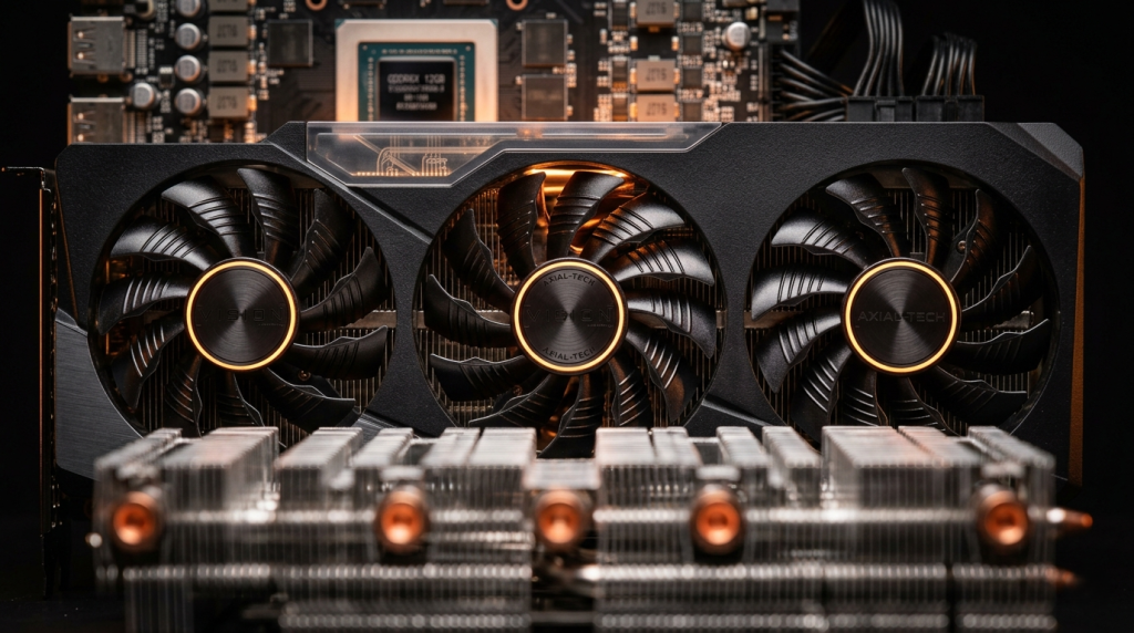 GPU cooling macro detail