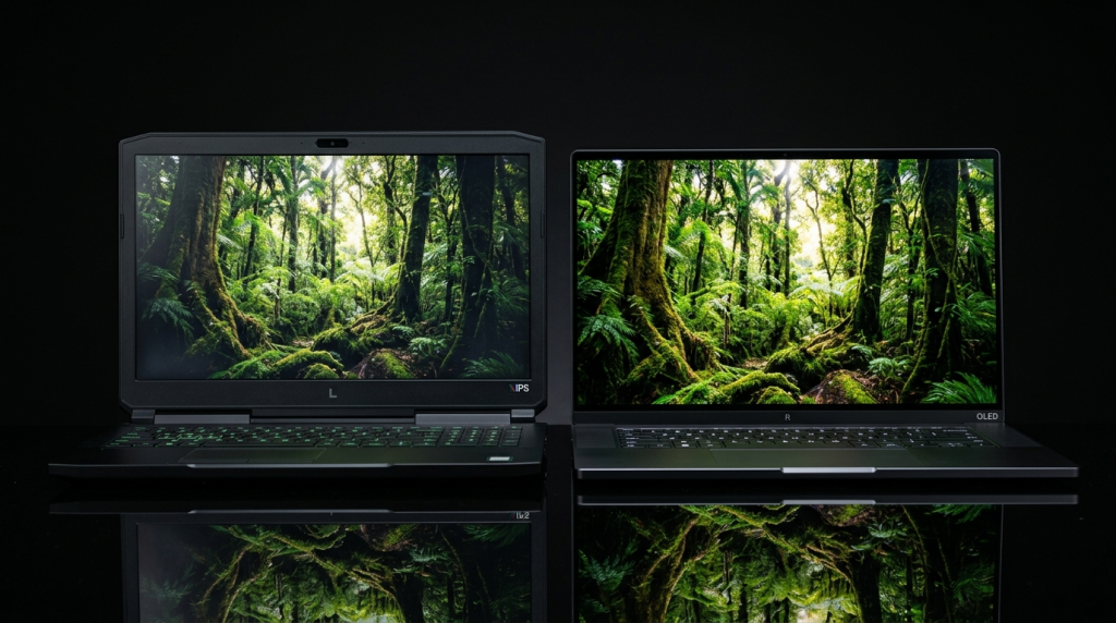 OLED Display Color Comparison