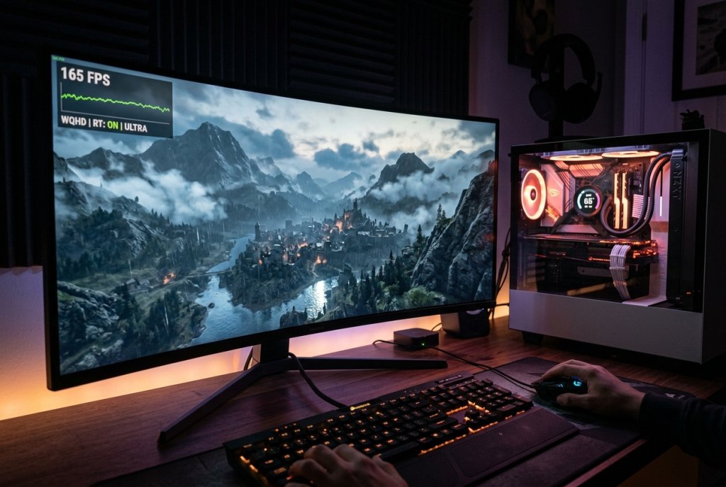 1440p Gaming Performance Scene