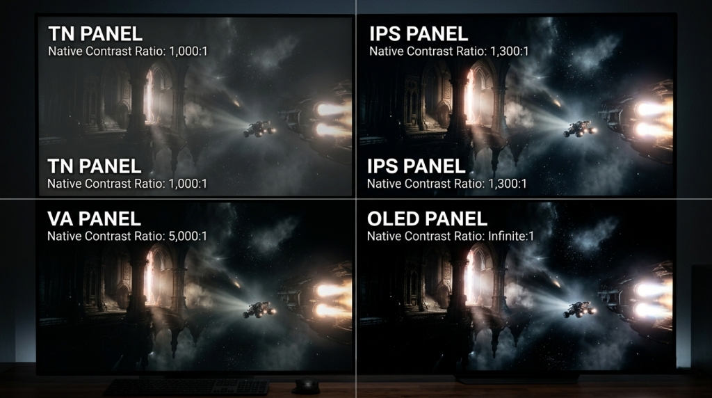 HDR Contrast Performance Comparison