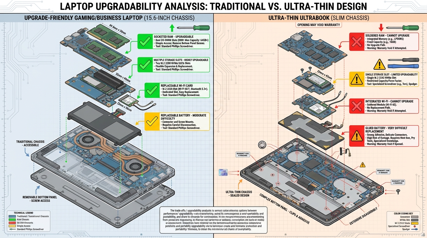 Laptop Upgrade Planning Guide 2026: Essential Pre-Purchase Checks for Future Expandability