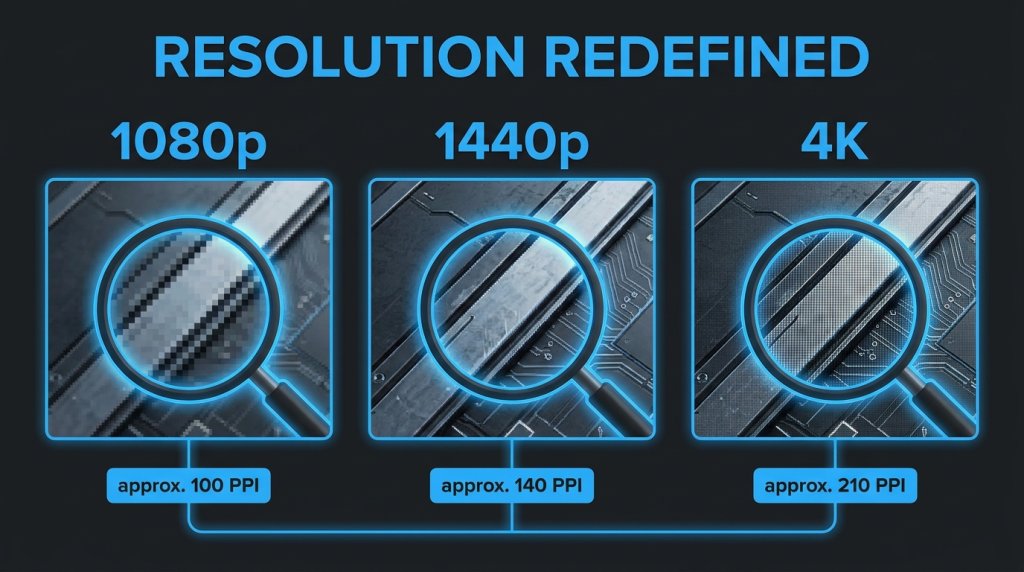Pixel Density Zoom Comparison