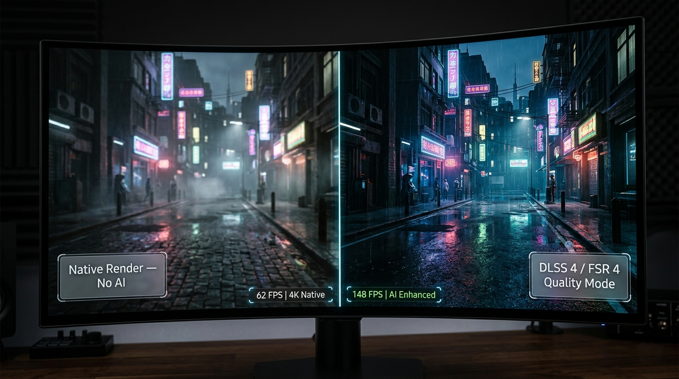 DLSS 4, FSR 4, and the AI GPU Revolution: How Neural Rendering Is Transforming PC Gaming in 2026