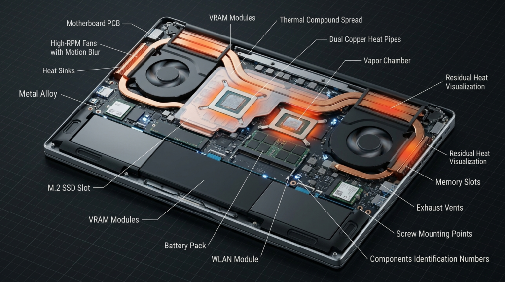 Cooling System Internal Render