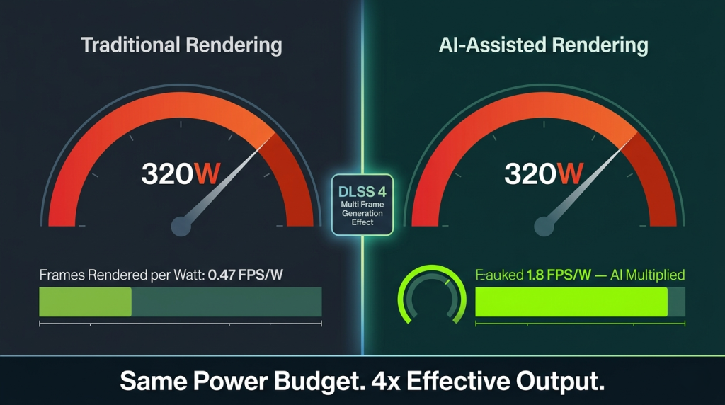 AI rendering efficiency comparison