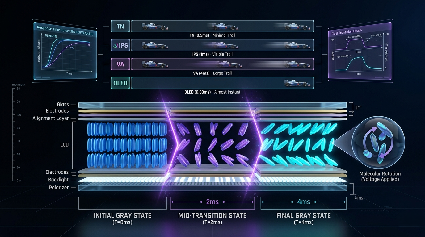 Monitor Response Time Explained: The Science Behind Smooth Gaming in 2026