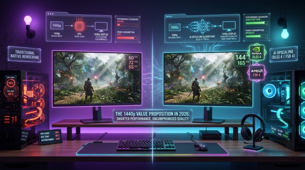 AI Upscaling Technology Impact Demonstration
