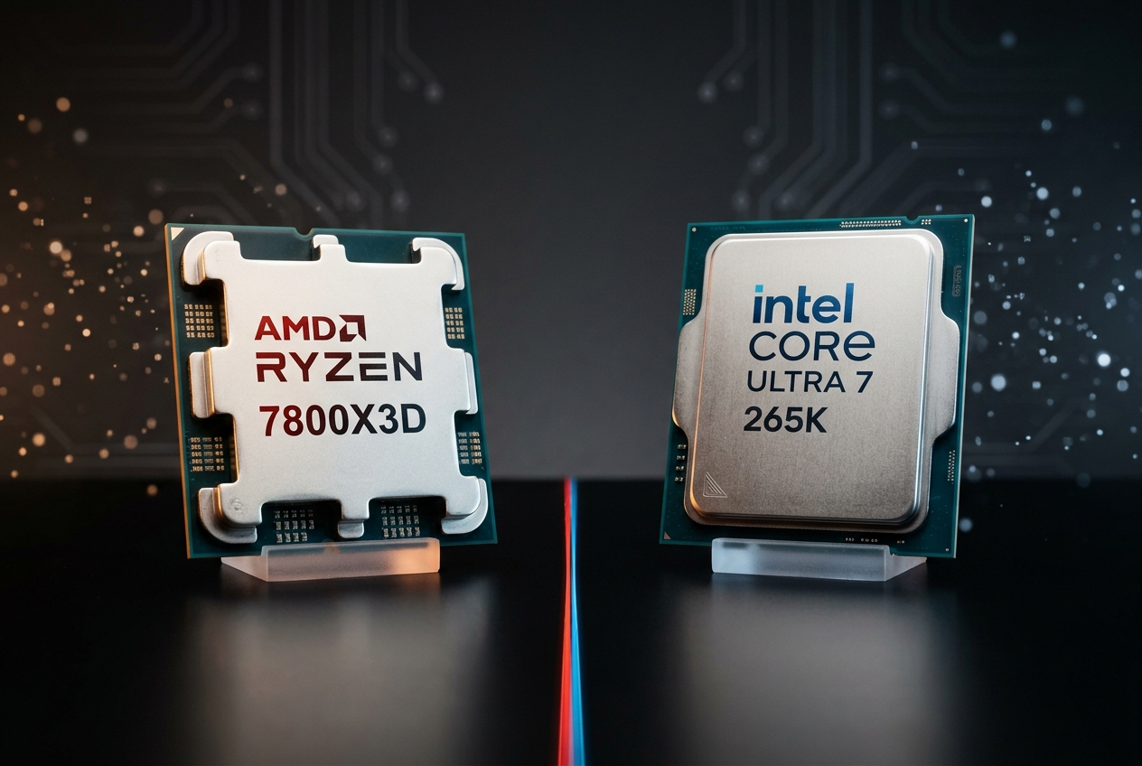 Intel Core Ultra 7 265K vs Ryzen 7 7800X3D — and the New Contender Changing Everything in 2026