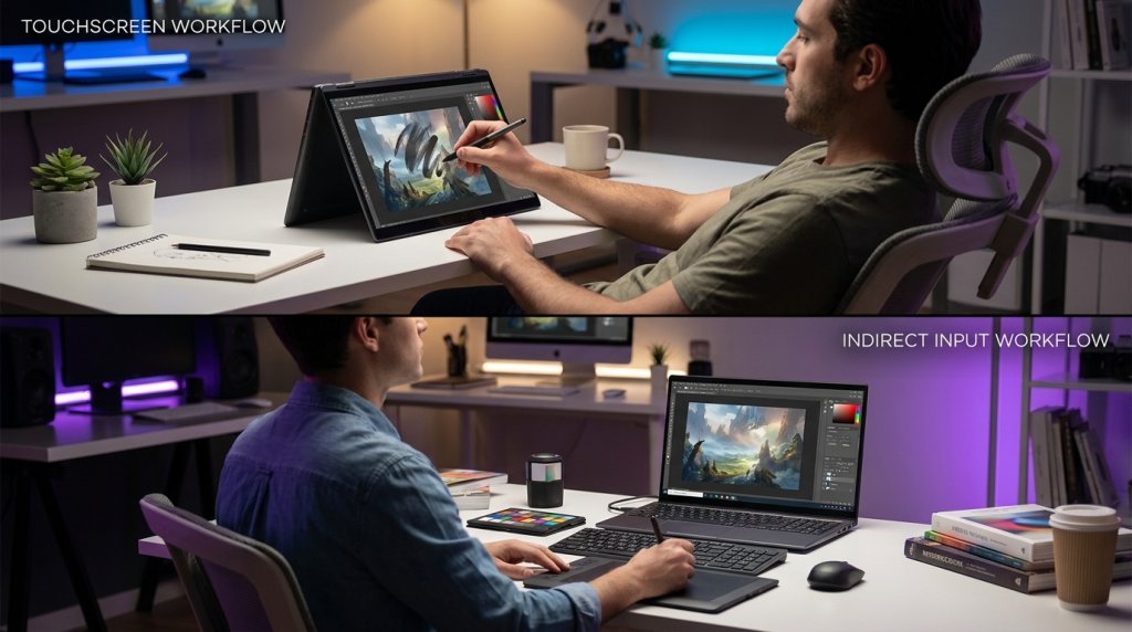 Creative Professional Workflow Comparison