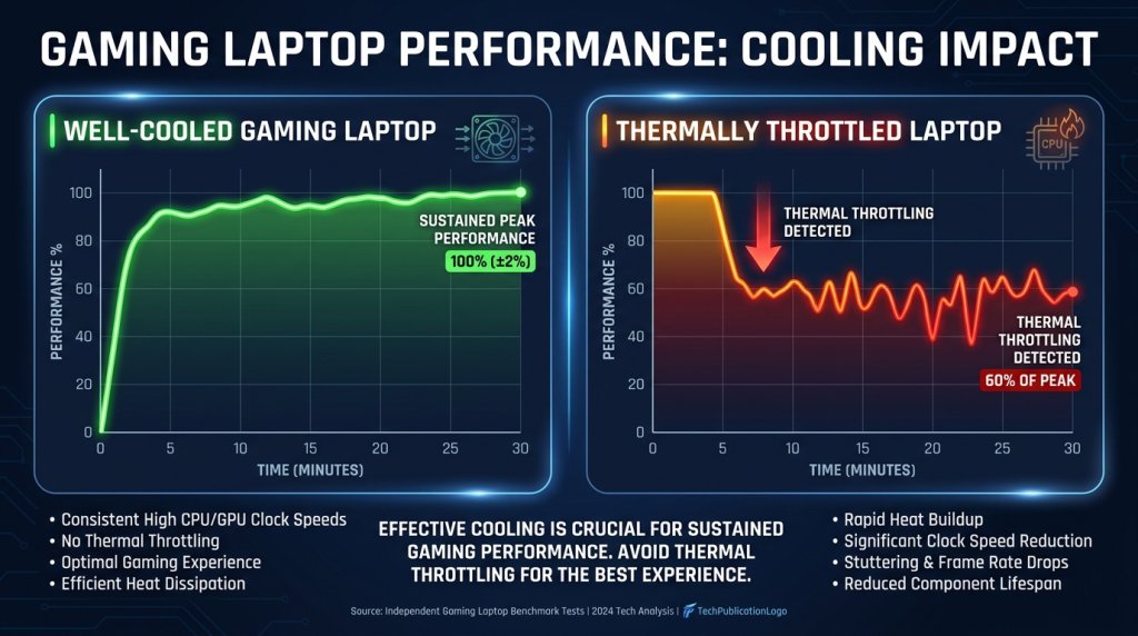Thermal Throttling Concept Infographic