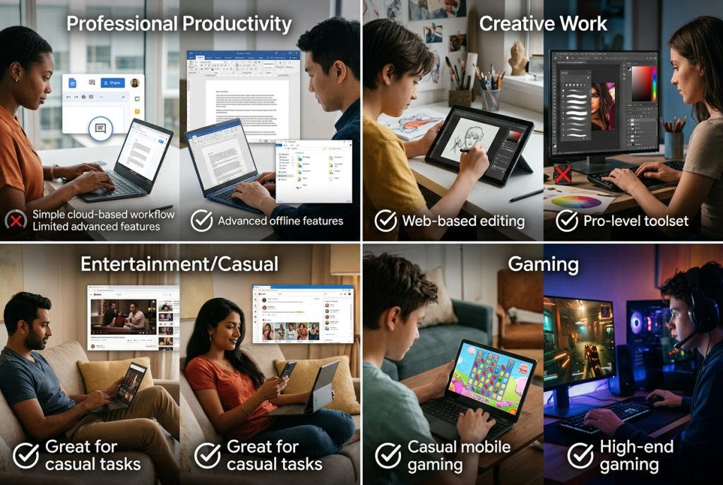 Use Case Scenario Grid Comparison