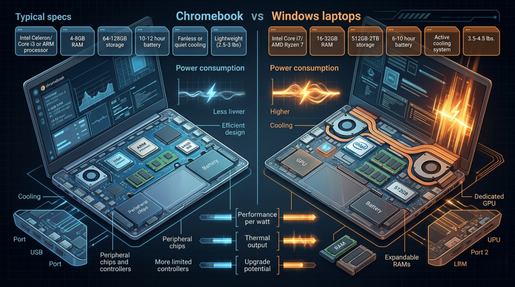 Hardware Architecture and Specifications Comparison