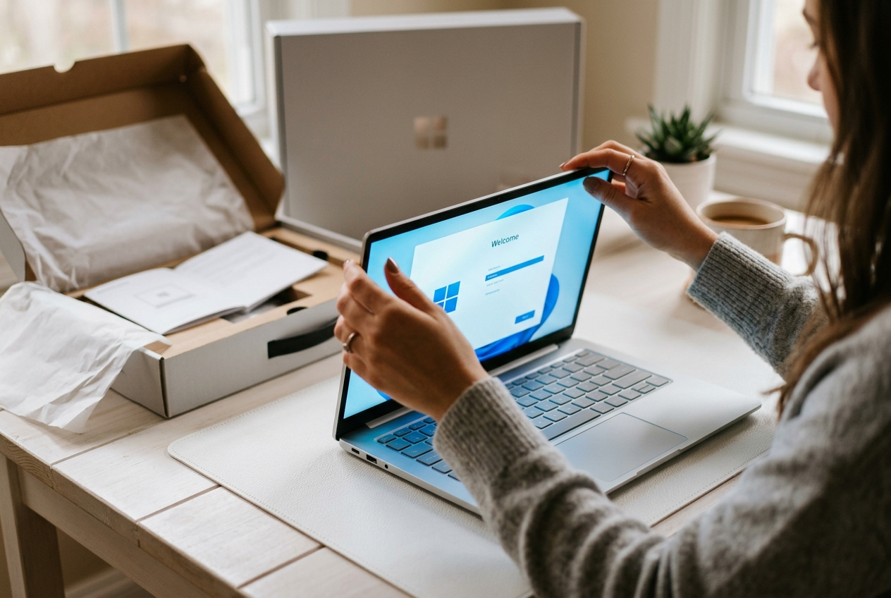How to Set Up a New Laptop After Unboxing: A Step-by-Step Guide
