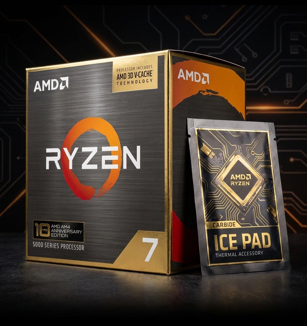 AMD Ryzen 7 5800X3D Is Back: 10th Anniversary Edition Returns to Newegg
