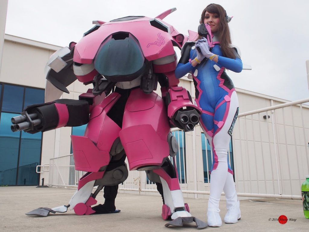 Cosplay D.Va and MEKA