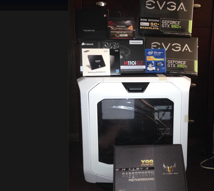 #BuiltByNewegg