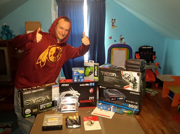 #BuiltByNewegg