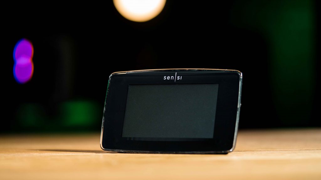 Emerson's Sensi Touch thermostat is a touchscreen update to the previous model.