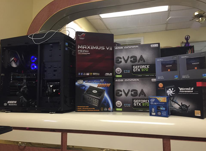 #BuiltByNewegg