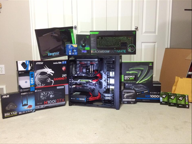 #BuiltByNewegg