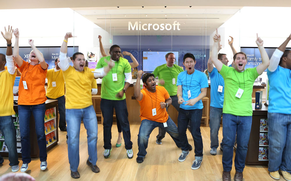 Microsoft Store Employees are Eager to Help You
