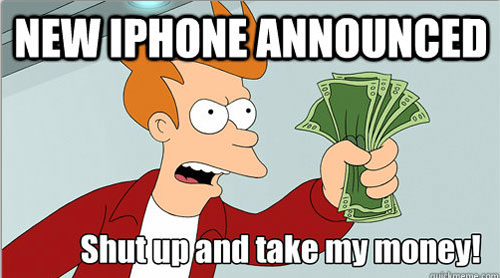 iPhone 5 meme