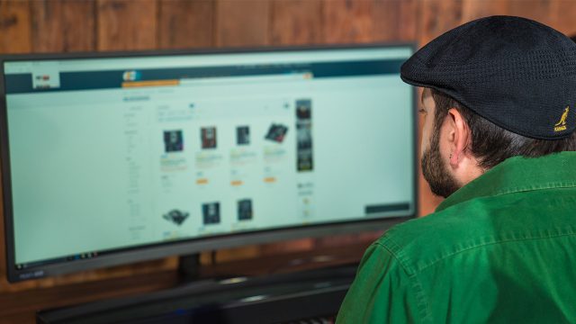 Customer shopping outside of ebay
