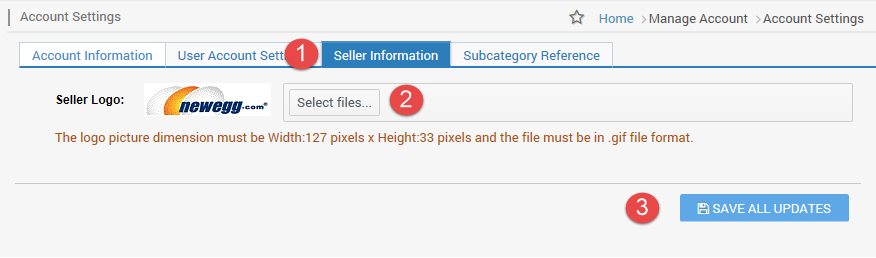 The seventh step in the registration process on Newegg Marketplace.